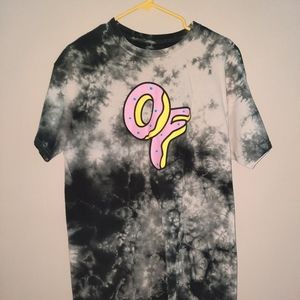 Odd future cloudy white blue and black tee